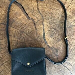 Marc Jacobs Black Minimalist Crossbody Bag